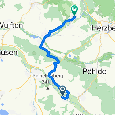 Kurze Straße 3, Rüdershausen nach Schulstraße 7, Hörden am Harz