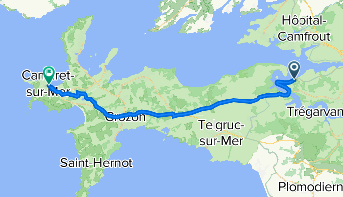 Térénez, Rosnoën à 11 Place Charles de Gaulle, Camaret-sur-Mer