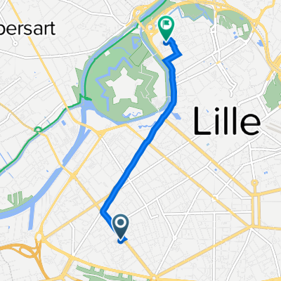 5 Rue Davy, Lille to 28 Rue Benvignat, Lille