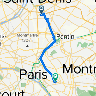 18 Rue Francis de Pressensé, Saint-Denis à 210 Rue du Faubourg Saint-Antoine, Paris