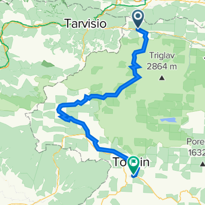 Tag 2 Podgoren - Vrsic - Most na Soci