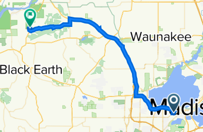 Route in der Bikemap App öffnen