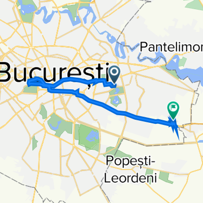 Strada Bucovina nr. 33, București to Bulevardul Theodor Pallady 51, București