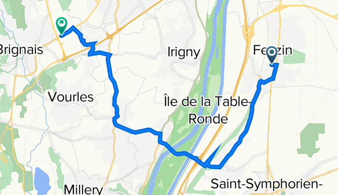 Feyzin - Brignais Blain