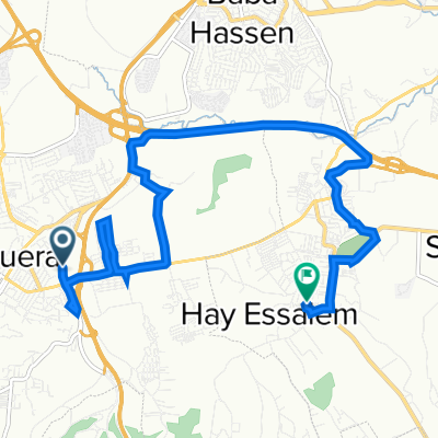 De MWCX+8C9, Douéra à MX8H+R82, Khraicia