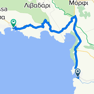 Odos Acheron, Ammoudia to Livada Spyrou 15, Parga