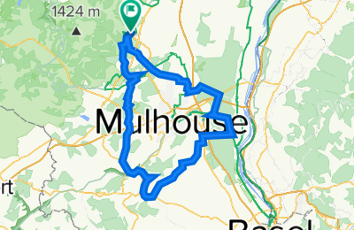 Route in der Bikemap App öffnen