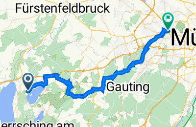 Route in der Bikemap App öffnen