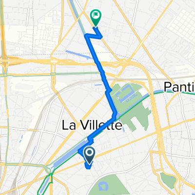 4 Rue Petit, Paris à 90 Boulevard Félix Faure, Aubervilliers