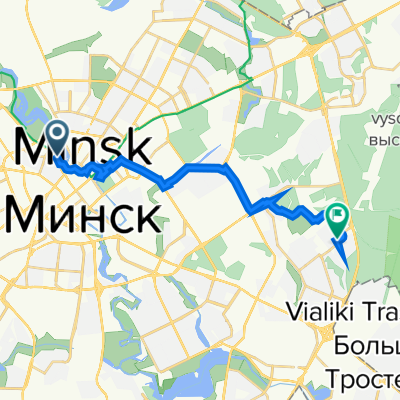 проспект Победителей, Минск до улица Нестерова, Минск