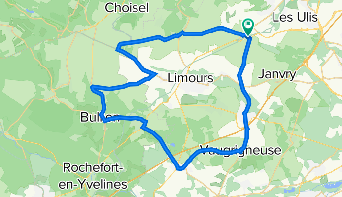 Parcours Gometz La Ville
