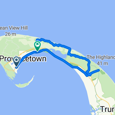 Provincetown to Truro Dunes