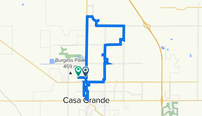 413–419 W Oneil Dr, Casa Grande to 720 W Oneil Dr, Casa Grande