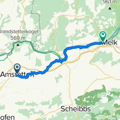 Amstetten nach Melk