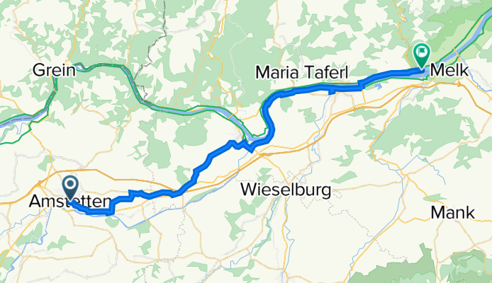 Amstetten nach Melk