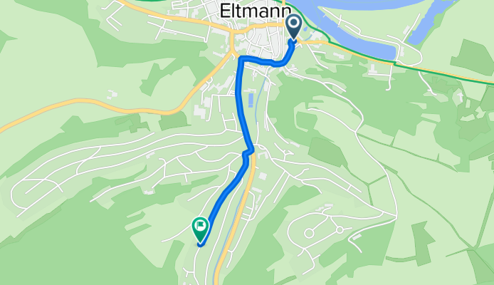 Schottenstraße 1, Eltmann nach Goethestraße 32, Eltmann