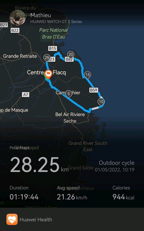 Route from Flacq Mahebourg Road, Centre de Flacq