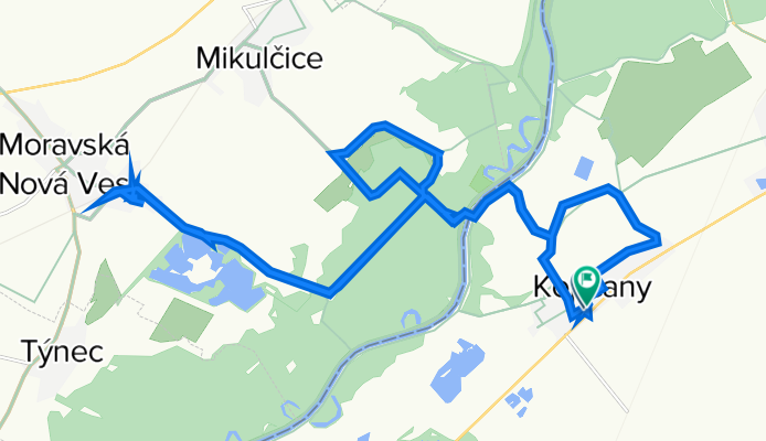 Kopčany, Moravská Nová Ves, Mikulčice-Lužný les, Kopčany