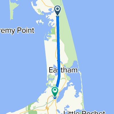 Marconi Beach Rd, Wellfleet to 84 Liberty Ln, Orleans