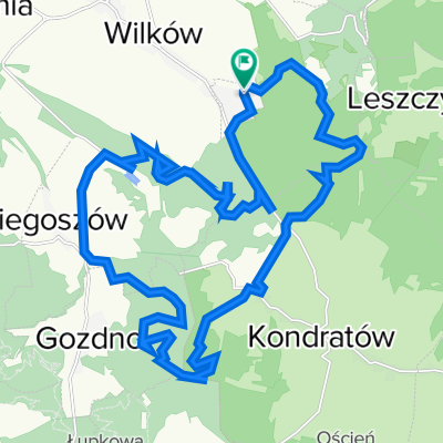 Złotoryja trasa Bike Maraton