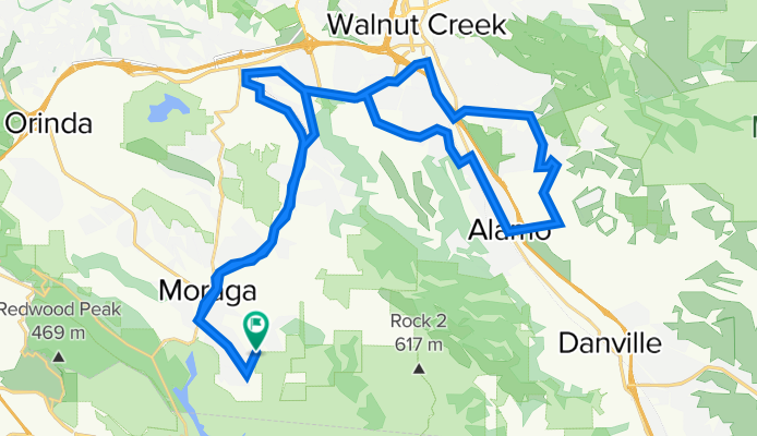 17 Sanders Ranch Rd, Moraga to 17 Sanders Ranch Rd, Moraga
