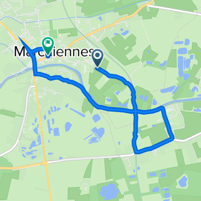 7 Rue du Bois de la Motte, Marchiennes à 4 Rue Pasteur, Marchiennes