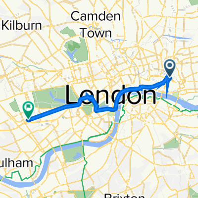 Bishopsgate 110 to Marloes Road 15
