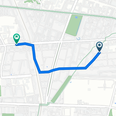Dronningensvej 30, Frederiksberg to Peter Bangs Vej, Frederiksberg