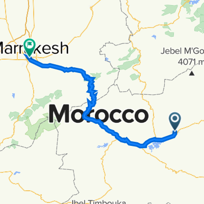 מחוז הדרום, Ouarzazate to Marrakech-Tensift-El Haouz, Marrakech Médina