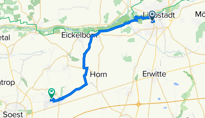 Akazienstraße 9, Lippstadt nach Salzstraße 5, Bad Sassendorf