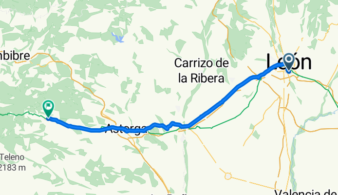 CaminoSantiago Leon-Rabanal del Camino
