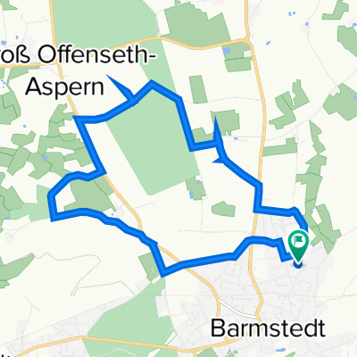 Jittkamp 9, Barmstedt nach Jittkamp 6, Barmstedt