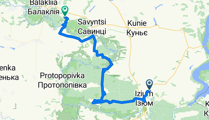 Izium - Bratskoe_Ozero