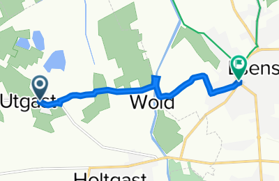 Route in der Bikemap App öffnen