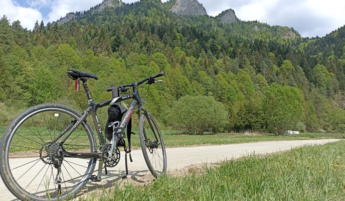Photo 2 of the Bikemap route "Guty 3b, Zakopane do Trzech Koron 34a, Sromowce Niżne" Photo 2 of the Bikemap route "Guty 3b, Zakopane do Trzech Koron 34a, Sromowce Niżne"