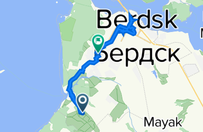 Route in der Bikemap App öffnen