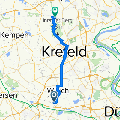 Wallgraben 33, Willich nach Talring 135, Krefeld