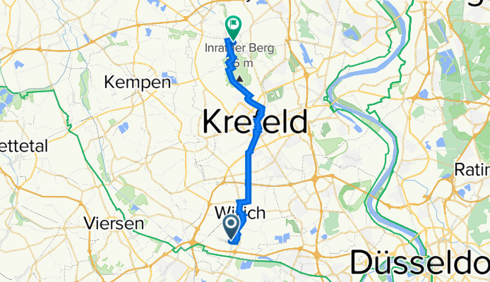 Wallgraben 33, Willich nach Talring 135, Krefeld