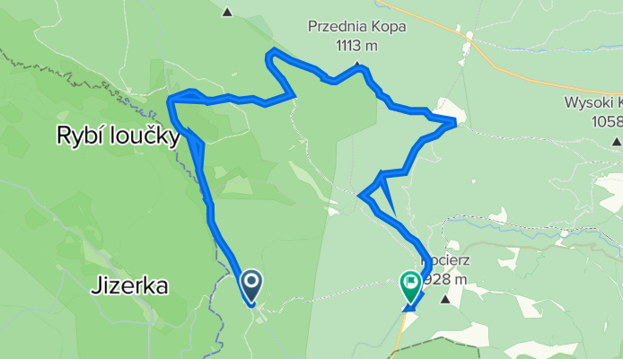 Szklarska Poręba, Szklarska Poręba do Jakuszyce 8A, Szklarska Poręba