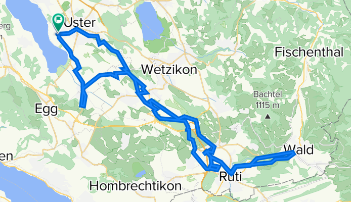 über Stock und Stein Uster - Wald Uster