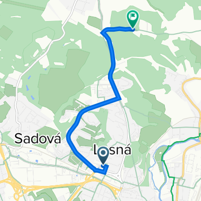 Halasovo náměstí 826/7, Brno to Panská lícha 7, Brno