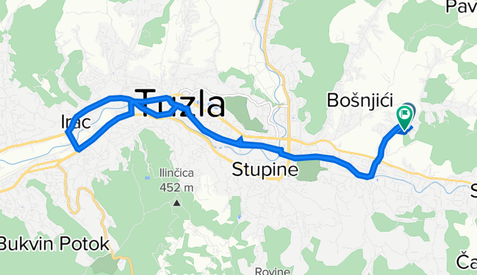 Bosna i Hercegovina, Tuzla to Bosna i Hercegovina, Tuzla