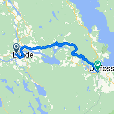 Lunde - Ulefoss kanaltur 4.7.2011