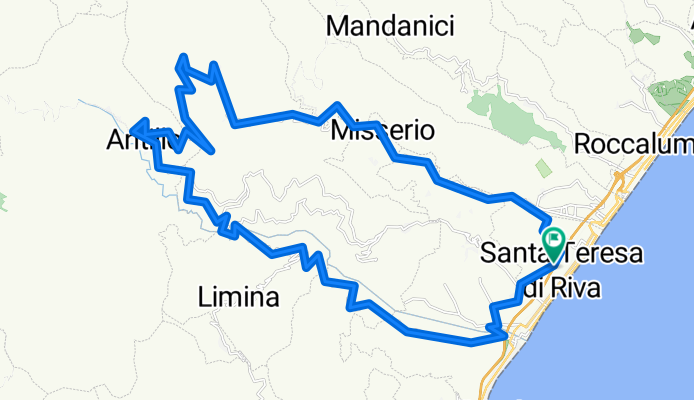 S.Teresa S.Teresa via Rimiti Antillo MTB
