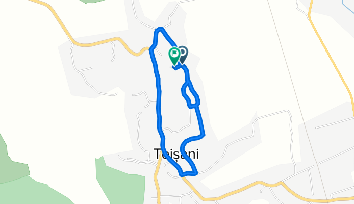 Teişani to Teişani