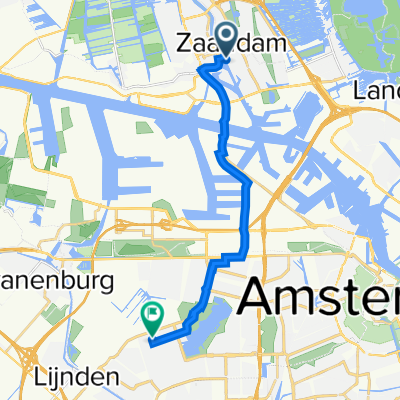6h. Zaandam - Amsterdam - New West Inn 13km km
