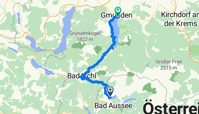 SKG lang 4: Fischerndorf-Gmunden; 53,3km 440hm