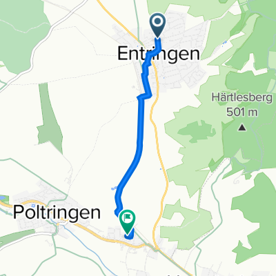 Brühlstraße 20, Ammerbuch nach Schwalbenstraße 4, Ammerbuch