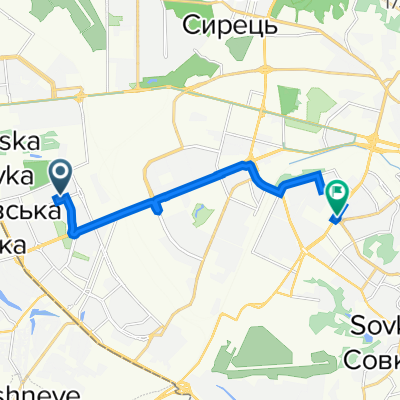 Якуба Коласа улица, Киев до Соломенская площадь, Киев