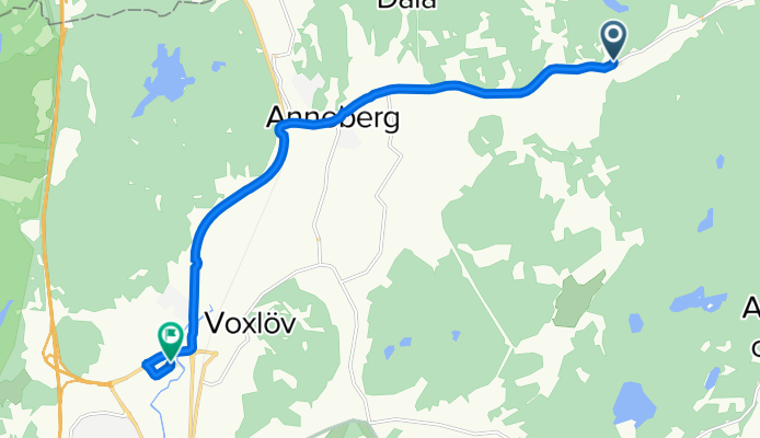 Älvsåkersvägen 463, Kungsbacka to Magasinsgatan 33, Kungsbacka